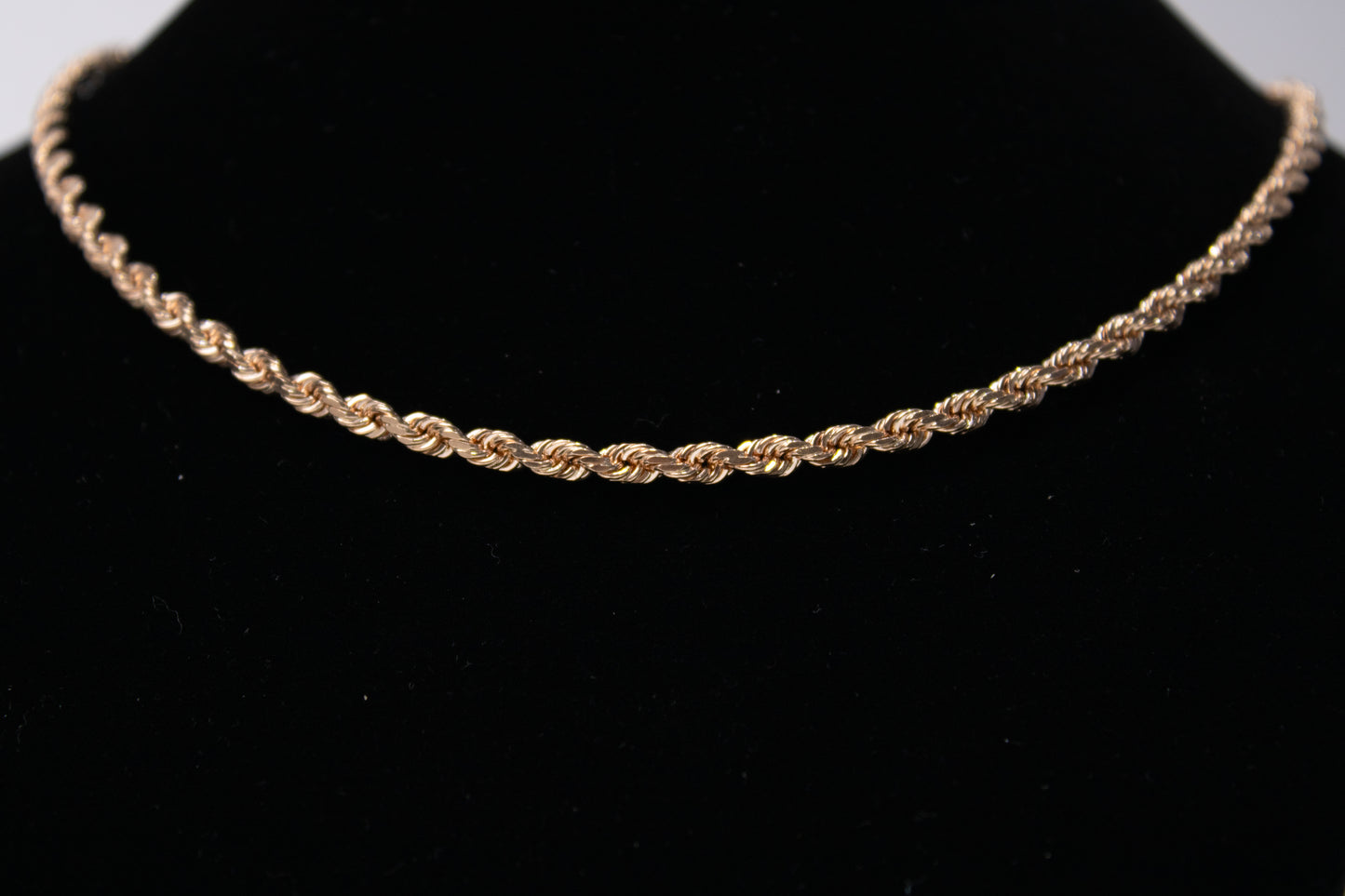 Rose Gold Cadena Torzal 3.2mm