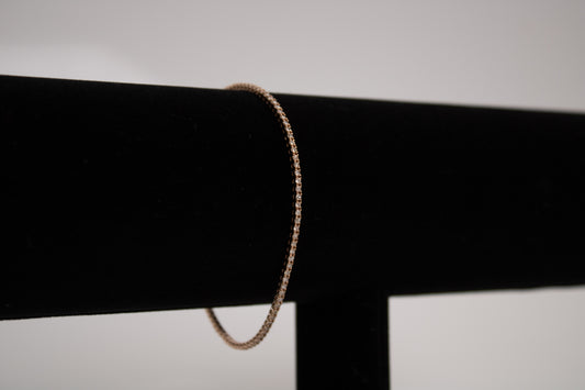 Tennis Rose Gold Bracelet