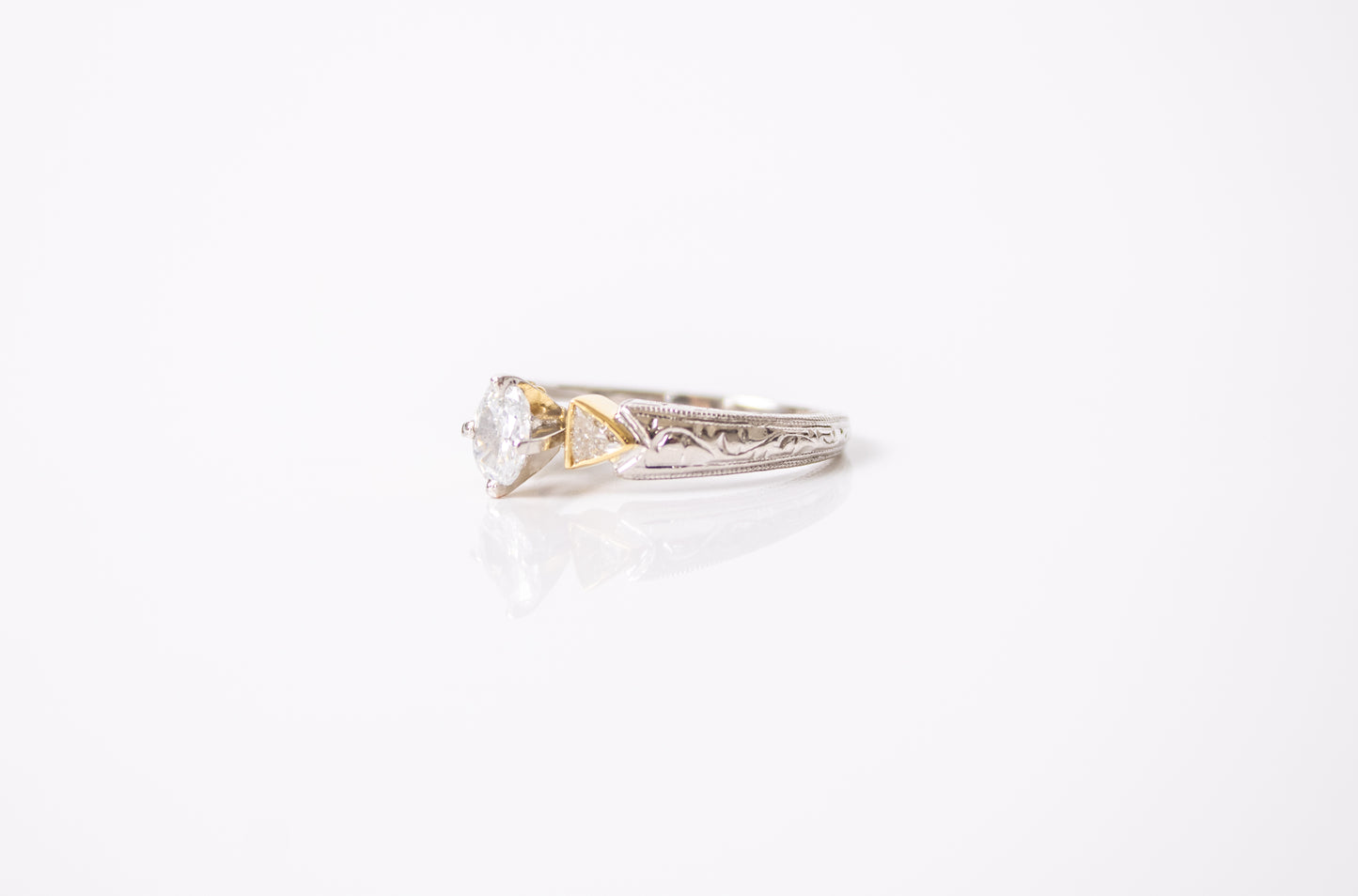 Anillo 18k & Platino