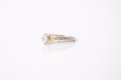 Anillo 18k & Platino