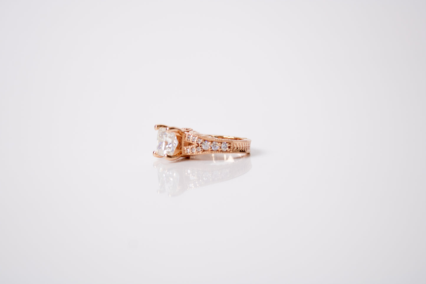 Anillo 14k Rosa