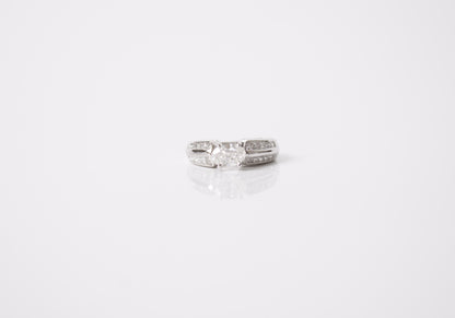 Anillo 14k Oval