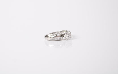 Anillo 14k Oval