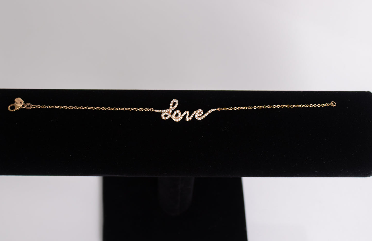 Pulsera "Love" con Diamantes